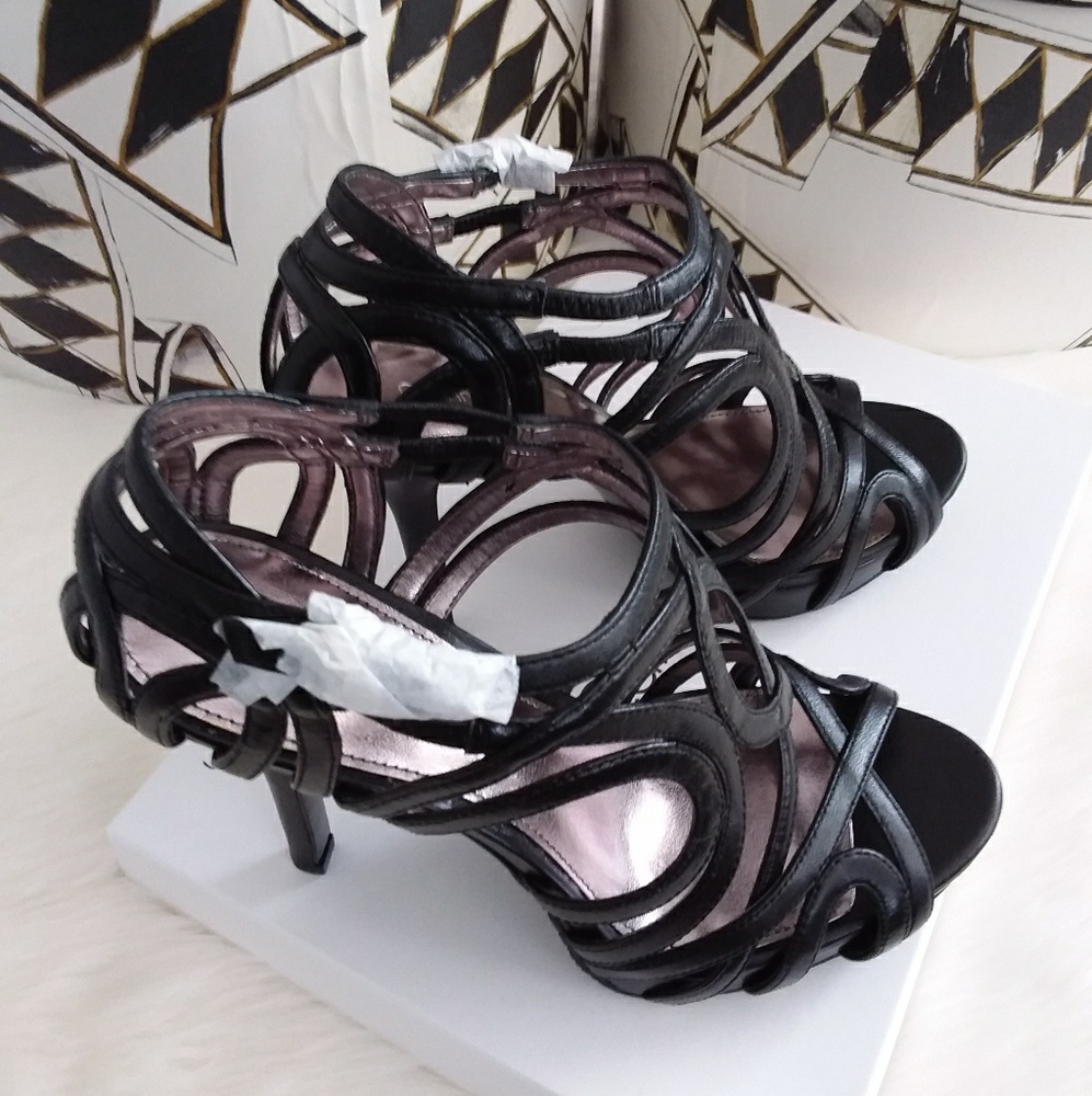 Calvin Klein 'Dylan' Caged Sandals - Picture 3 of 8